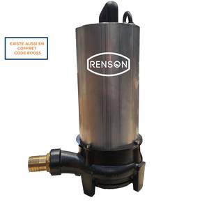 POMPE DE RELEVAGE COUTEAUX VERTICALE 380V 1,1KW DN40 3PH