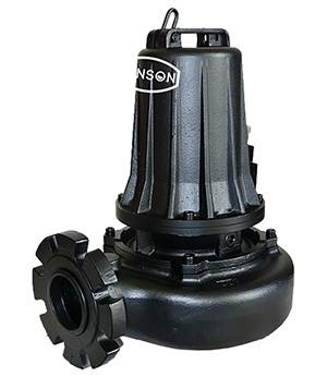 POMPE DE RELEVAGE TRI FONTE ROUE MONOCANALE 3KW DN100